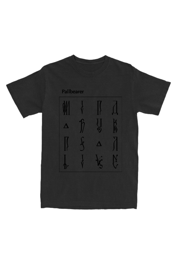 Sigil Tee (Black on Black)– Pallbearer